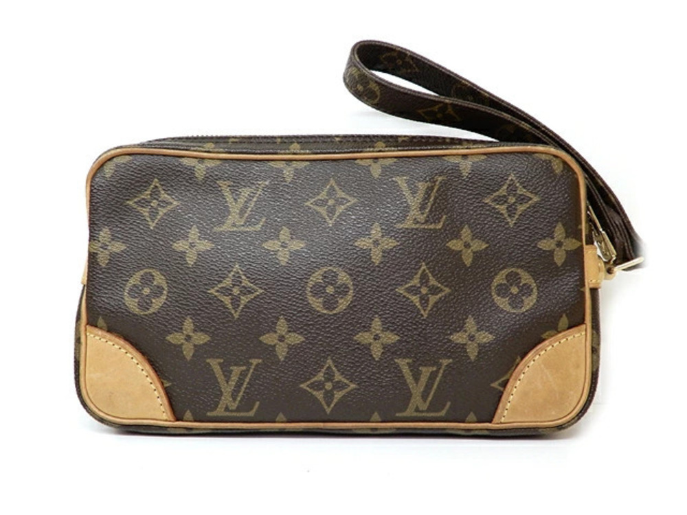 LOUIS VUITTON Marly Dragonne Shoulder Bag Monogram